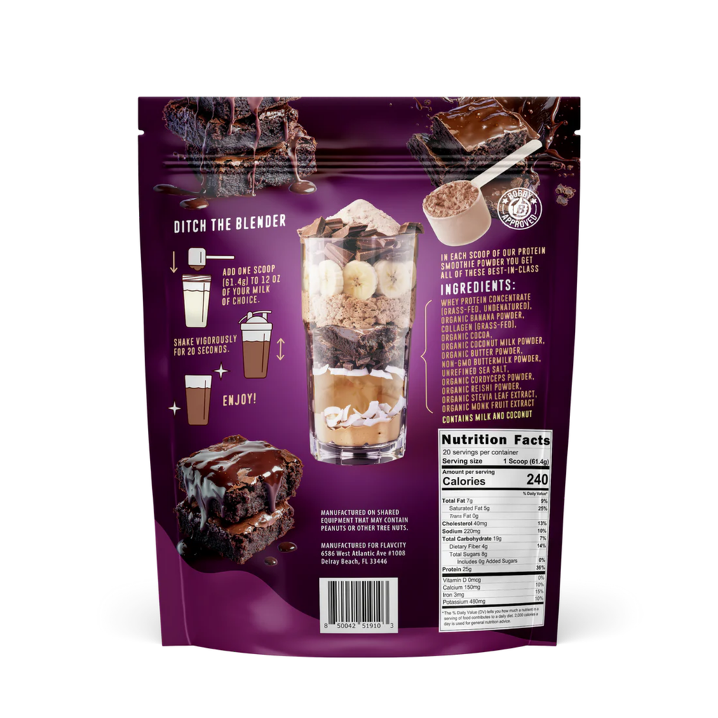 Brownie Batter Protein Smoothie