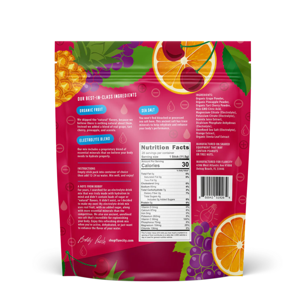 Fruit Punch Electrolyte Mix
