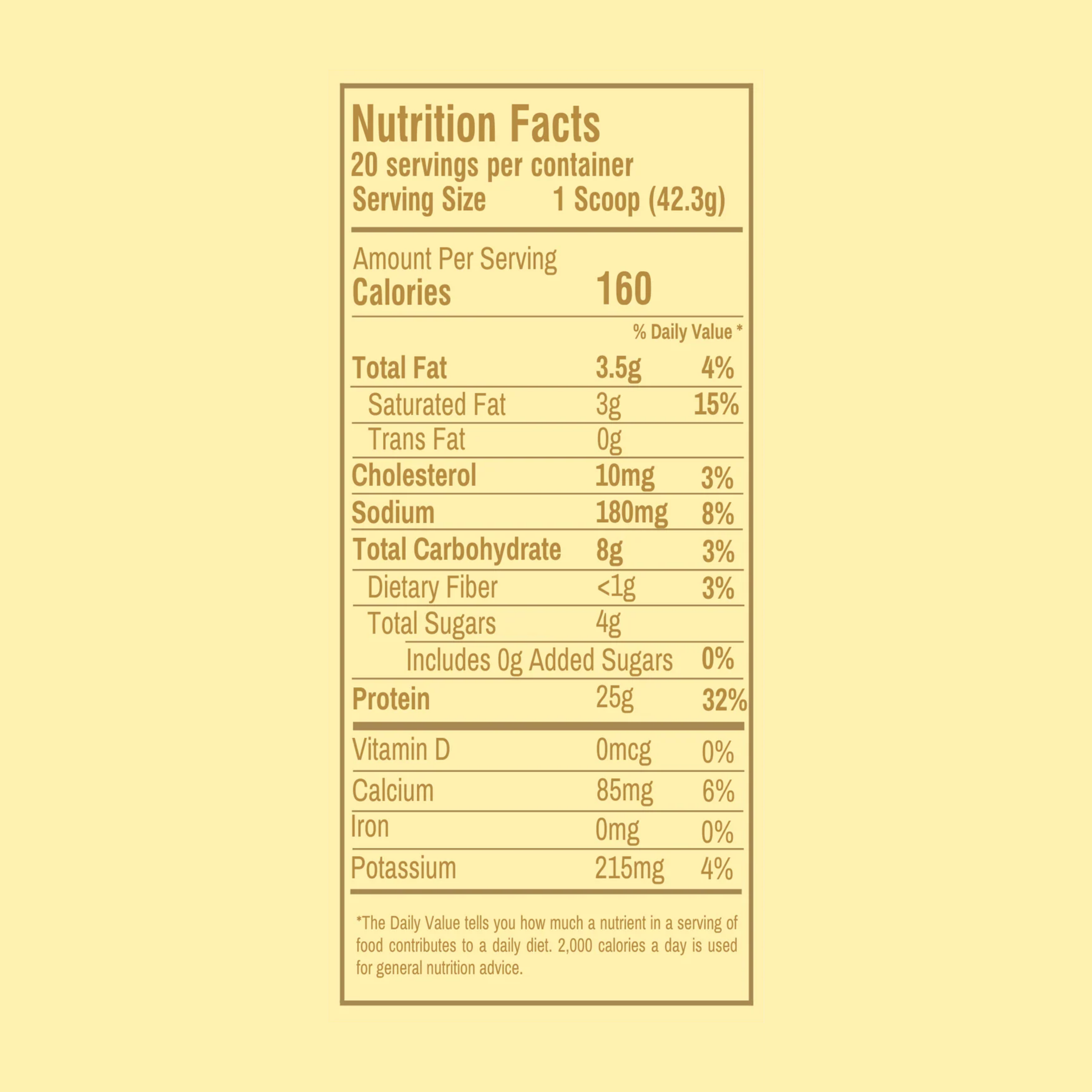 Vanilla Cream Protein Smoothie